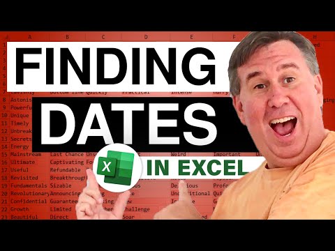 Excel - Efficiently Find Dates in Excel Using AdvancedFilter | Excel Tutorial - Episode 871