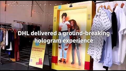 PORTL tech used by DHL to beam live holograms of Formula E racers into store for fan experience