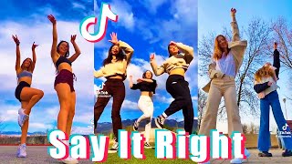 Say It Right (Nelly Furtado) Dance Challenge - Best TikTok Dances Compilation 2021