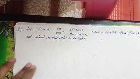 State space representation (part 12)/ state space model for Signal flow graph