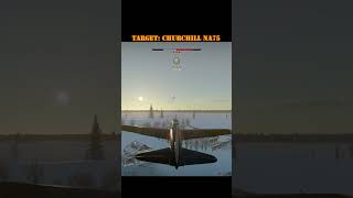 #WarThunder - IL-8 strafe Pz.IV J and bomb Churchill NA75! #sabaton #gaming