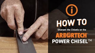 How to sharpen an Arbortech chisel | Arbortech Tools