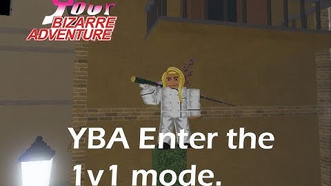 YBA | Enter the 1v1 mode