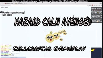 HAZARD CLAN AVENGED + Taking down teams solo Agar.io Trolling + Cellcraft.io Agmeplay +