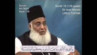 16 Surah Nahl Dr Israr Ahmed Urdu