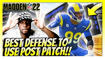 BEST DEFENSE IN MADDEN 22(POST PATCH)! LOCKDOWN DEFENSE (GLITCH BLITZ)