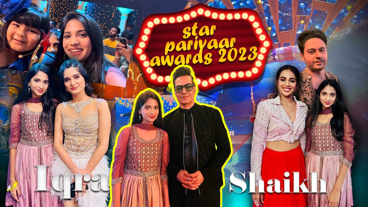 Star Parivaar Awards 2023✨ | Anupama | ghkkpm #starplus #vlog Iqra Shaikh