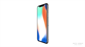 IPhone X 3D model | Cinema 4D