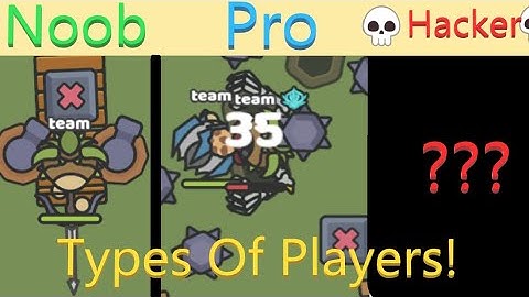 Types of Sploop.io Players!