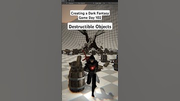 destructible objects #unity3d #indiegamedev #darkfantasy
