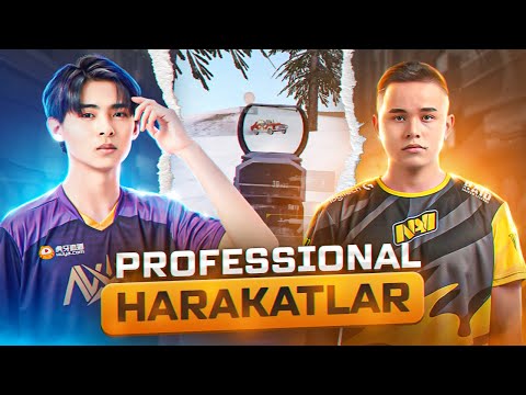 PROFESSIONAL O’YNASH SIRLARI / ENG ZO’R TOP 7 MASHQLAR / PUBG MOBILE SIRLARI