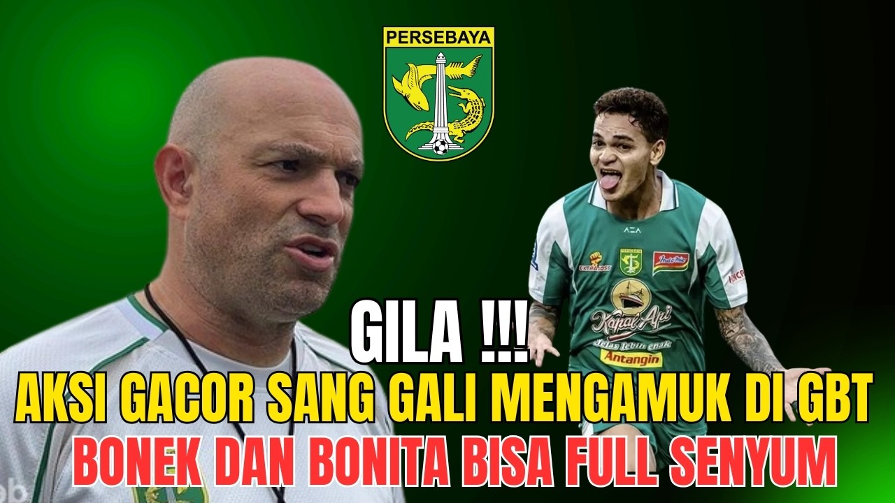 GILA❗GOL CANTIK GALI FREITAS ANTARKAN PERSEBAYA SURABAYA KALAHKAN PSM MAKASSAR – LIGA 1 MEMANAS!