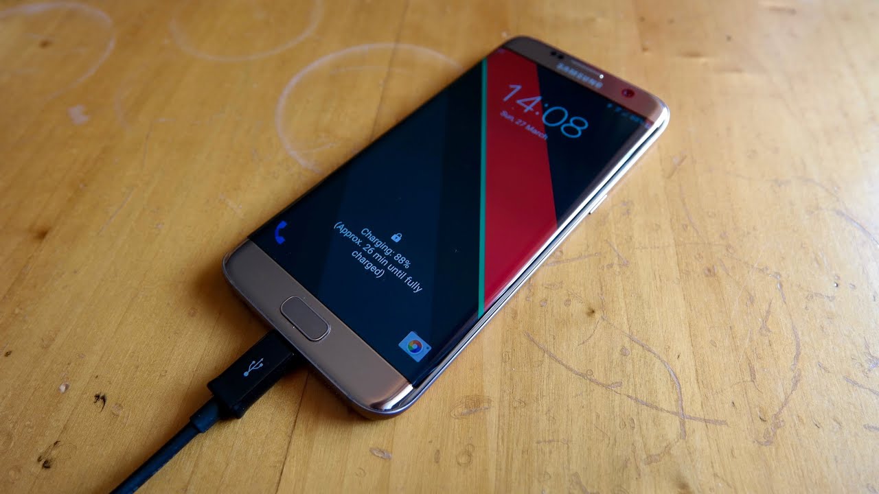 Time to Charge: Samsung Galaxy S7 Edge - YouTube