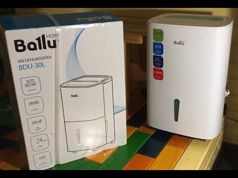 Video: Dezumidificatoare Ballu: BD30U și BDT-25L, BD70T și BD10U, BD50N și BD15N, BD20N și Alte Modele Pentru Apartament. Instructiuni De Folosire