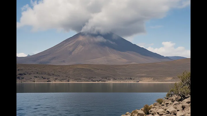 The Active Volcano in California; Clear Lake||