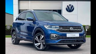 Brand New Volkswagen T-Cross R-Line 1.0 TSI Manual Reef Blue