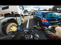 A bit of filtering, cruising and mostly chillin Part 2. | YAMAHA MT-07 AKRAPOVIC + QUICKSHIFTER [4K]