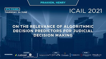 On the relevance of algorithmicdecision predictors for judicial decision making | Prakken, Henry