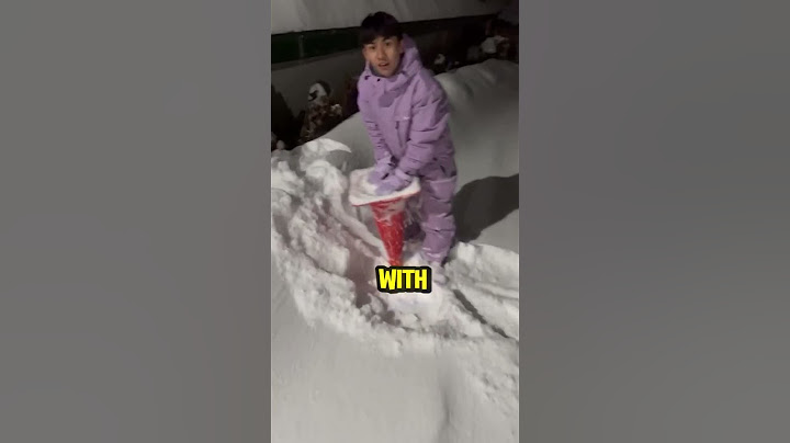 He Made "Snow Cones" With An Actual Cone!😂 (@b__x_0923)