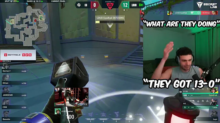 SEN Tarik REACTS EG Toughest Loss Against LOUD In VCT History | VCT