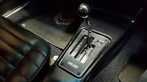 Hurst Dual Gate shifter install in 2nd gen F Body factory console