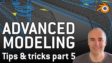 Advanced modeling techniques in Blender - Part 5 EP19e