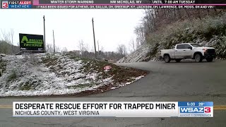Desperate Rescue Effort For Trapped Miner In Nicholas County, W.va.