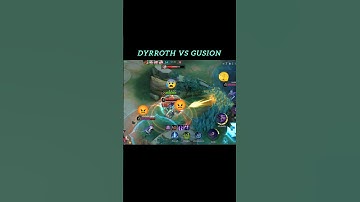 Dyrroth vs Gusion | Epic 1v1 Battle | Mobile Legends Bang Bang Short #mlbballstar #mlbbcreator#mlbb