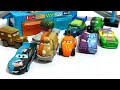 Disney Cars color change 9 types &amp; Cars car wash toy!