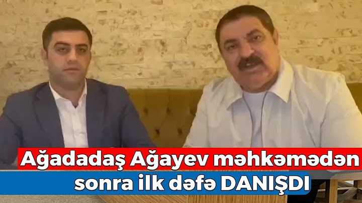 Xalq artisti Ağadadaş Ağayev məhkəmədən sonra ilk dəfə DANIŞDI
