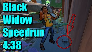 World Record Black Widow Speedrun in 4:38 || Grounded ||