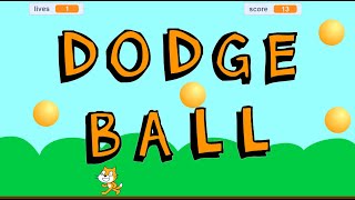 Scratch 3 - Dodge Ball Game Easy Beginner's Tutorial screenshot 3