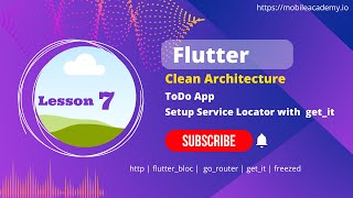 Flutter | Clean Architecture |  Setup Service Locator with  get_it screenshot 4