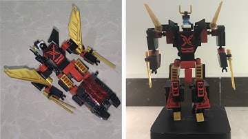 LEGO Robot Transforming Bricks | Creeping Ninja | Trans Collector - Miniso