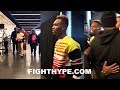 (1ST CONTACT) JERMELL CHARLO CHECKS GERVONTA DAVIS BEHIND-THE-SCENES: "I