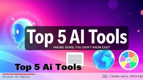 Top 5 Mind-Blowing AI Tools You’ve Never Heard Of!