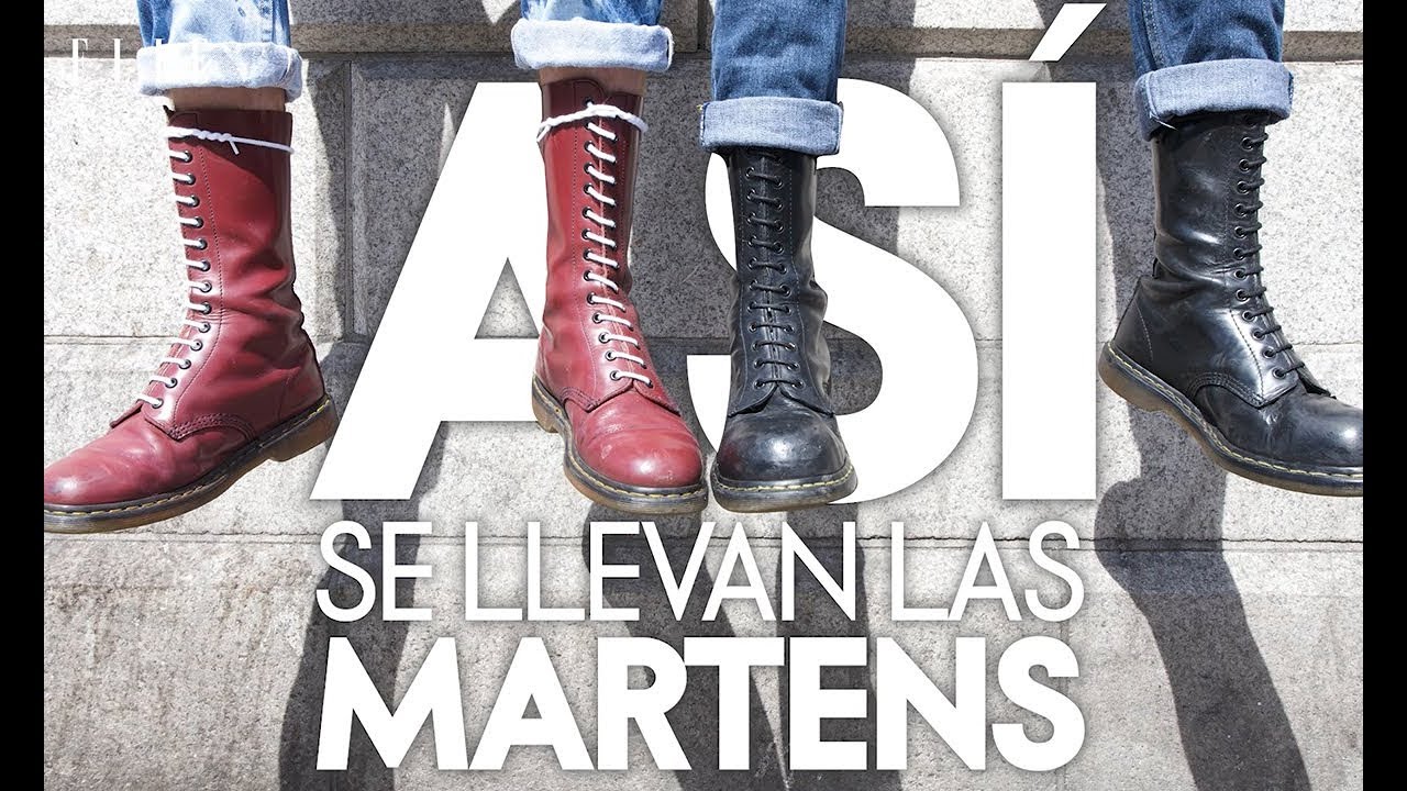 Botas Dr. Martens, así esta temporada Elle - YouTube