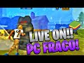 Sou o melhor nesse PC FRACO!! FREE FIRE! LIVE ON!!