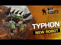 War robots typhon the disruptor   new robot overview