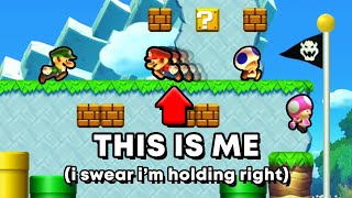 Mario Maker Versus, but Every Win I Swap 2 Buttons