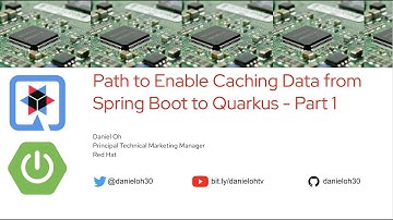Path to Enable Caching Data from Spring Boot to Quarkus - Part 1