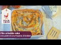 Recette du filo crinkle cake à la poire et à la fourme d'Ambert - Pourdebon