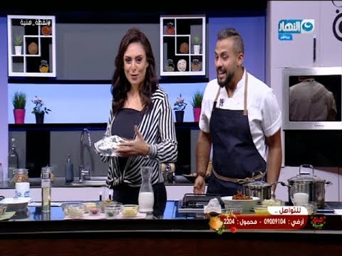 منى عراقى تفاجئ شريف عفيفى وتقتحم الاستديو وتخطف بطة على الهواء شوف اللى حصل