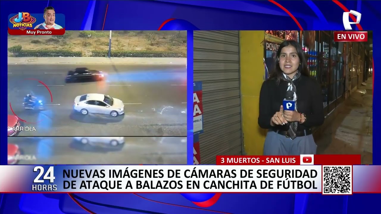 San Luis: cámaras captan huida de sicarios tras ataque en cancha de fútbol