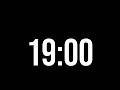 19 Minute Timer With Alarm ⏰ | Black Screen | No Music