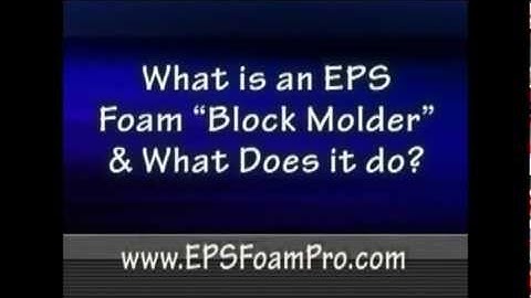 EPS Foam machinery EPS Foam machine, EPS foam making machine, or an EPS foam Block Machine