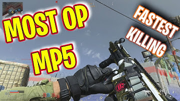 NEW OVERPOWERED  MP5 CLASS SETUP! - WARZONE - MODERN WARFARE - CALL OF DUTY - COD MW