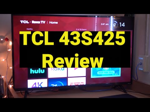 TCL 43S425 43 Inch 4K Ultra HD Smart Roku LED TV Review 2020