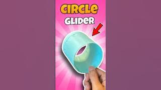 Make a Circle Paper Glider | How to Make a Paper Airplane 🤩