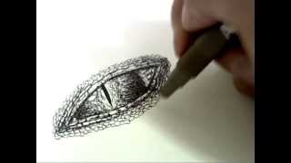 dragon draw eyes drawings drawing eye cool really awesome pencil